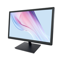 Moniteur de jeu de bureau LCD LED VA 19 pouces 60Hz noir, écran d'ordinateur de bureau pour entreprise