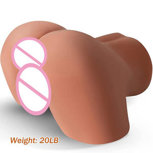 Alat Masturbasi Pria untuk Perdagangan Luar Negeri, Realistis, Dua Saluran, Cetakan Vagina dan Bokong Besar Tanpa Kepala, 9KG, Mainan Seks Bokong Besar - Product Image 3