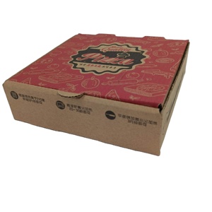 Top Quality Customized Square Pizza Carton Boxes Dough Proofing Box With Logo