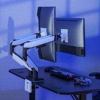 LDT61-C024 cocok untuk Monitor ganda game, dudukan Monitor ganda pekerjaan berat 17 "-35"