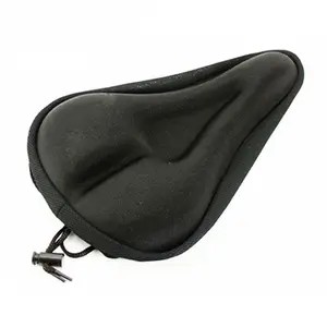 Funda de silicona 3D para asiento de bicicleta de montaña, transpirable, cómoda, para ejercicio, estrecha, no planar