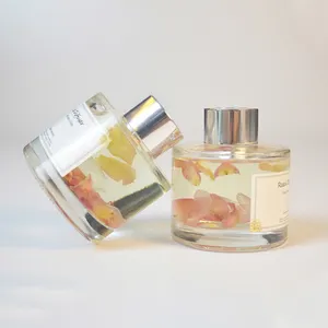 Роскошные Духи CNUS, палочки из ротанга, стеклянные бутылки, декоративный пользовательский язычковый диффузор с натуральным ароматом, эфирное масло