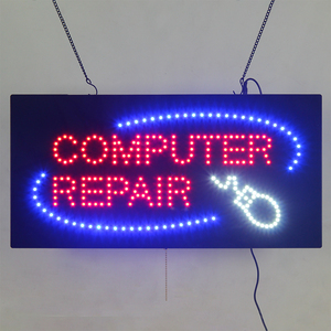 ป้ายร้าน<span class=keywords><strong>ซ่อม</strong></span>คอมพิวเตอร์ที่มีความสว่างสูง12*24นิ้วไฟ LED แสดงผลในร่มสำหรับร้านซ่อมคอมพิวเตอร์ - Product Image 2
