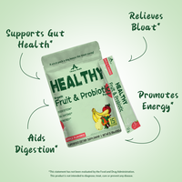 Poudre Probiotique aux Fruits Saveur Pomme, Complément Alimentaire pour la Santé Intestinale et la Vitalité Naturelle, à Base de Spiruline en Sachet