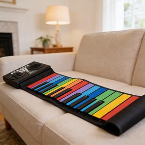 <span class=keywords><strong>Piano</strong></span> <span class=keywords><strong>pliable</strong></span> en vente chaude, 37 touches, <span class=keywords><strong>piano</strong></span> <span class=keywords><strong>pliable</strong></span> de qualité supérieure, clavier de <span class=keywords><strong>piano</strong></span> électronique portable pour adultes, cadeau - Product Image 4