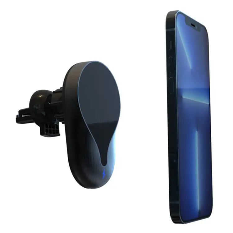 New Wireless Charger New Arrivals Qi Induction Magnetic 15w Magnet Wireless Charger With Car Mount For Iphone 13/13pro Smart Mobile Phone OEM TYPE-C
