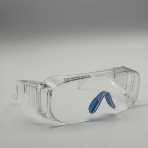 ホットセール 透明レンズ 工業用 建設用 防塵 飛沫防止 化学薬品対応 保護メガネ 安全メガネ - Product Image 1