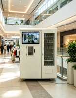 Distributeur automatique de lait liquide avec code QR, retour de jetons et pièces, écran LED, nettoyage automatique, écran tactile 12 pouces, paiement par carte de crédit, en acier