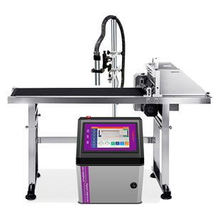 <span class=keywords><strong>Imprimante</strong></span> à jet d'encre de qualité industrielle à grande vitesse Dernier petit caractère Date Code Traitement par lots Échantillons gratuits Gear Core Tube Flex - Product Image 2