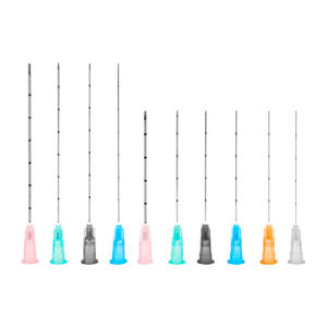 Agujas de irrigación dental desechables Emma Filth Blunt Needle 18G 21G 22G 23G 25G 27G con orificio lateral graduado de acero inoxidable - Product Image 2