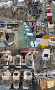 High Quality Electric Food Grade Stainless Steel Digital Control Two-Speed 50 Liter 12.5kg Flour Mill Water Dough Mixer Bakery - Product Image 5