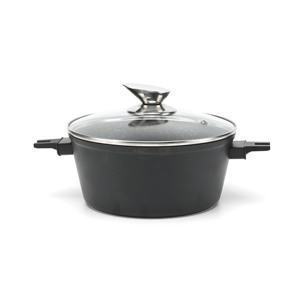 Juego de utensilios de cocina con revestimiento de mármol, mangos desmontables, Base de inducción, antiadherente, 12 Uds. - Product Image 2