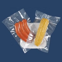 En stock sac en plastique sous vide alimentaire scellé transparent sacs sous vide en plastique en nylon pour aliments congelés avec remise de 50% d'expédition votre logo