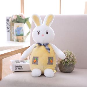 CustomPlushMaker Venta al por mayor Nuevo y adorable cojín de peluche de conejo con ojos grandes, muñeco de conejo gordo con relleno de algodón PP - Product Image 3