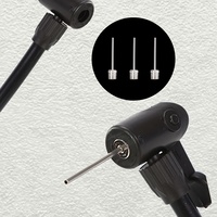 Pompe à air manuelle pour vélo, pompe à air portable multifonctionnelle en métal, pompe à air électrique pour vélo et ballon de basket