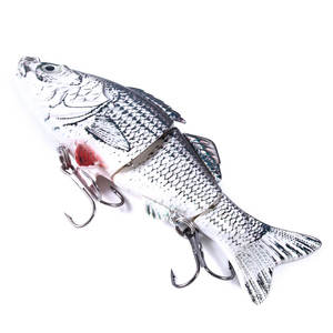 Isca de pesca articulada em atacado, isca de pesca articulada em multiseção com 10cm/18g, qualidade profissional - Product Image 5