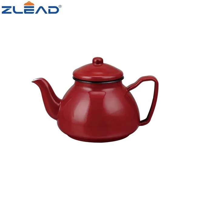 TK105c Tea Pot Kettles small size Tea Pots Handle Enamel Kettle