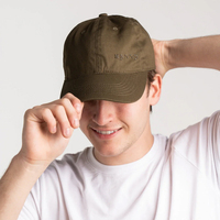 Op maat gemaakte handgebreide verstelbare Terry Oxford 6-panel sportieve sportkleding petten, stijlvol, duurzaam, met gemeenschappelijke stippen, fruit, team evenementen.