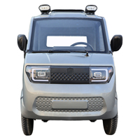 Camionnette électrique mini 3000W certifiée CE, véhicule utilitaire électrique 4 roues, véhicule à énergie nouvelle avec cabine fermée pour adultes