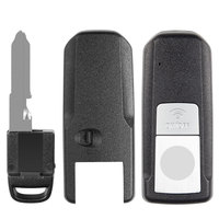 Llave de Motor MS de 1 Botón 433MHZ con Chip ID49 para YAMAHA TMAX530 TMAX560, Llave Inteligente sin Llave para Motocicleta, Control Remoto, Llave de Coche en Blanco