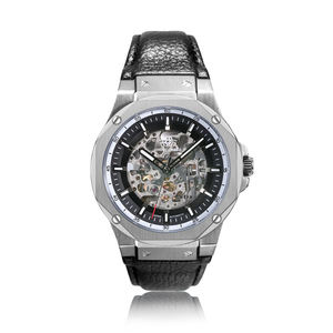 <span class=keywords><strong>Montre</strong></span> mécanique automatique squelette de haute qualité Undecember, saphir plat, montres de luxe pour hommes - Product Image 6