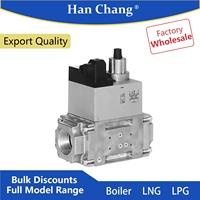 Katup Solenoid Gas Pengaman Reset Manual DMV-D507/11 Langsung dari Pabrik untuk Sistem Gas Pembakar Boiler