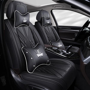 Accessoires d'intérieur <span class=keywords><strong>de</strong></span> voiture Décoration <span class=keywords><strong>Coussin</strong></span> <span class=keywords><strong>de</strong></span> siège Ensemble complet <span class=keywords><strong>Housse</strong></span> <span class=keywords><strong>de</strong></span> siège <span class=keywords><strong>de</strong></span> luxe Housses <span class=keywords><strong>de</strong></span> siège <span class=keywords><strong>de</strong></span> voiture en cuir sport - Product Image 3