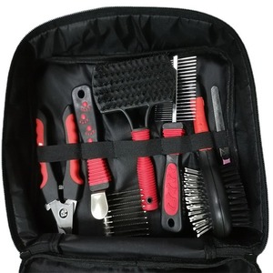 Portable <b>Pet</b> Grooming Kit: Travel-Friendly Dog Cat Cleaning Set for Fur Removal & Care - Product Image 4