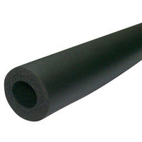 Tube en mousse de caoutchouc NBR 10 mm ID X 20 mm OD à cellules fermées, résistant à l'huile, manchon d'étanchéité pour la protection des câbles et des tuyaux