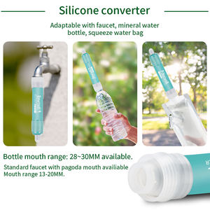 Filterwell 0.01 Um membran çözümleri temizleyici kişisel yürüyüş kamp açık Survival taşınabilir hayat su filtresi saman - Product Image 3