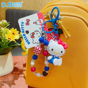 Porte-clés Kawaii Pendentif <span class=keywords><strong>Hello</strong></span> <span class=keywords><strong>Kitty</strong></span> Porte-clés Mignon Porte-clés Porte-clés Accessoires Sac Charmes Porte-clés Voiture - Product Image 2