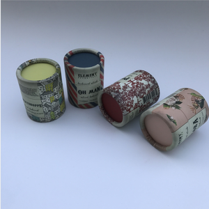 Emballage en tube de papier biodégradable, écologique et recyclable sur mesure avec impression évanescente pour baume à lèvres - Product Image 2