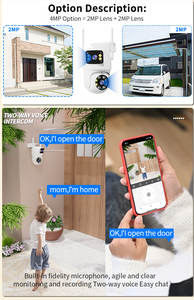 Shuzhi 2025 Sectec 户外迷彩拍摄狩猎网络摄像机 Hunter Trail 4MP 4G 太阳能电池 PTZ 迷你摄像机 - Product Image 5