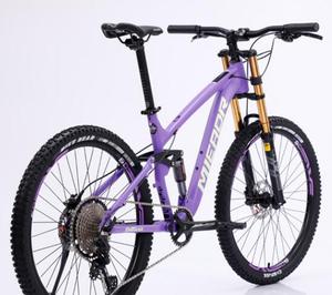 Fourche pneumatique à double couronne en alliage, 1x12sp, double suspension dirt XC mountain mtb bike - Product Image 3