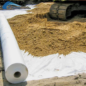 Filament de polyester blanc Spunbonded <span class=keywords><strong>Géotextile</strong></span> non tissé <span class=keywords><strong>150g</strong></span> <span class=keywords><strong>M2</strong></span> Fibre discontinue <span class=keywords><strong>Géotextile</strong></span> non tissé perforé à l'aiguille - Product Image 5