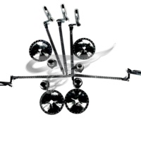 Clips en nylon de maille d'oiseau de panneau solaire avec l'écrou pour l'imperméabilisation d'oiseau