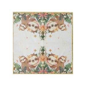 Nuevas servilletas con estampado de animales - Estilo lindo y acogedor, perfectas para fiestas y restaurantes - Toallas de papel desechables - Product Image 4