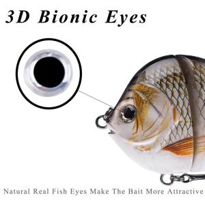 Señuelo de Pesca Articulado Tipo <span class=keywords><strong>Sunfish</strong></span>, 9cm, 34.5g, Plástico, para Pesca de Lubina - Product Image 2