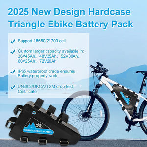 <span class=keywords><strong>Batteria</strong></span> Triangolare al Litio Impermeabile IP66 da 52V 48V 60V 72V 20Ah 24Ah 28.8Ah 30Ah per <span class=keywords><strong>Bicicletta</strong></span> <span class=keywords><strong>Elettrica</strong></span> - Ingrosso di Fabbrica - Product Image 5