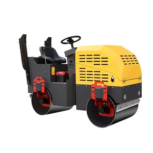 880 Yuandong Construction Machinery Road Roller Compactor Asphalt Diesel Engine Hydraulic Vibrating Road Roller