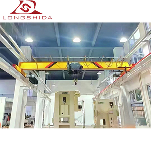 Grúa de pórtico eléctrica de una sola viga, monorriel, taller, almacén, grúa puente, 1-20 toneladas, Motor de elevación, 32T, 25m, PLC de elevación - Product Image 2