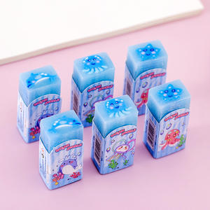 X968 pvc sandwich fraise pastèque <span class=keywords><strong>dinosaure</strong></span> basket-ball cristal étudiant gomme - Product Image 5