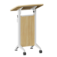 Pupitre de conférence moderne, table de discours, podium, mobilier de bureau, pupitre scolaire pliable