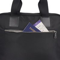 Sac à bandoulière convertible pour ordinateur portable TINYAT - Polyester imperméable, grande capacité, léger et portable pour les voyages
