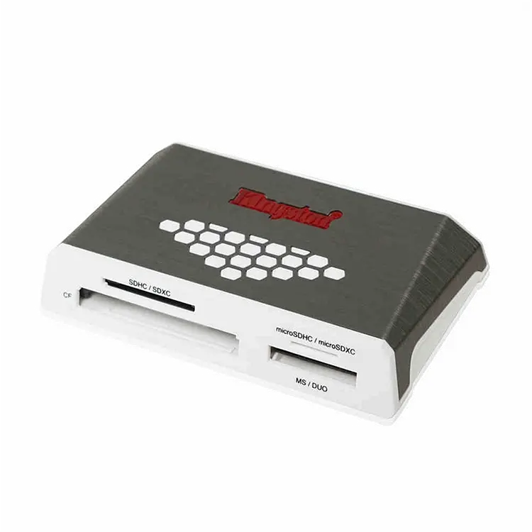 100% original em estoque Kingston USB3.0 FCR-HS4 All in one Card Reader para SD/SDXC/microSD/MS/Cartões CF Compact Flash