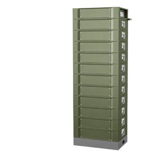 Batterie Dyness HV Stack 48v 100ah montée sur rack, batterie Lifepo4, rack 40kwh, batterie lithium-ion, protection contre les aérosols, 10 ans, système solaire domestique - Product Image 1