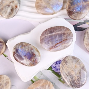 <span class=keywords><strong>Pietra</strong></span> <span class=keywords><strong>di</strong></span> Cristallo Naturale all'Ingrosso, <span class=keywords><strong>Pietra</strong></span> <span class=keywords><strong>di</strong></span> <span class=keywords><strong>Luna</strong></span> <span class=keywords><strong>Blu</strong></span> Lucidata, Gemma Tascabile per Decorazione - Product Image 2