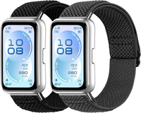 Bracelet de montre en nylon élastique réglable pour Huawei Band 11/Huawei Band 11 Pro, bracelets de remplacement pour hommes et femmes
