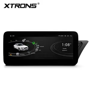 Audi A4 B8 için XTRONS A5 S5 araba navigasyon GPS 10.25 inç kablosuz Carplay ekran 4G SIM yuvası araba Android oyuncu