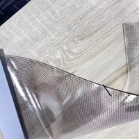 Venta de fábrica 1000x240mm pantalla Led transparente película Flexible Pantalla de cristal para vidrio P5 adhesivo Led Panel de publicidad